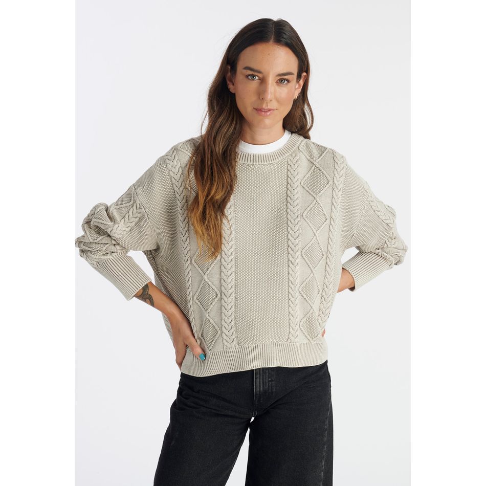 Sweater Michay Casual Grey
