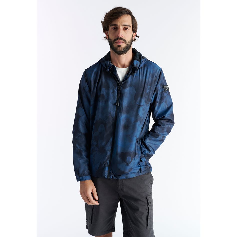 Chaqueta Cortaviento Temu Black