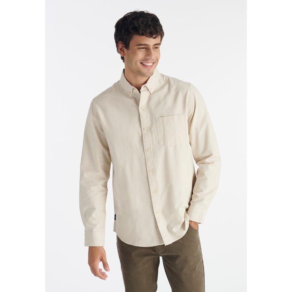 Camisa Oxford Laurel Casual Sand