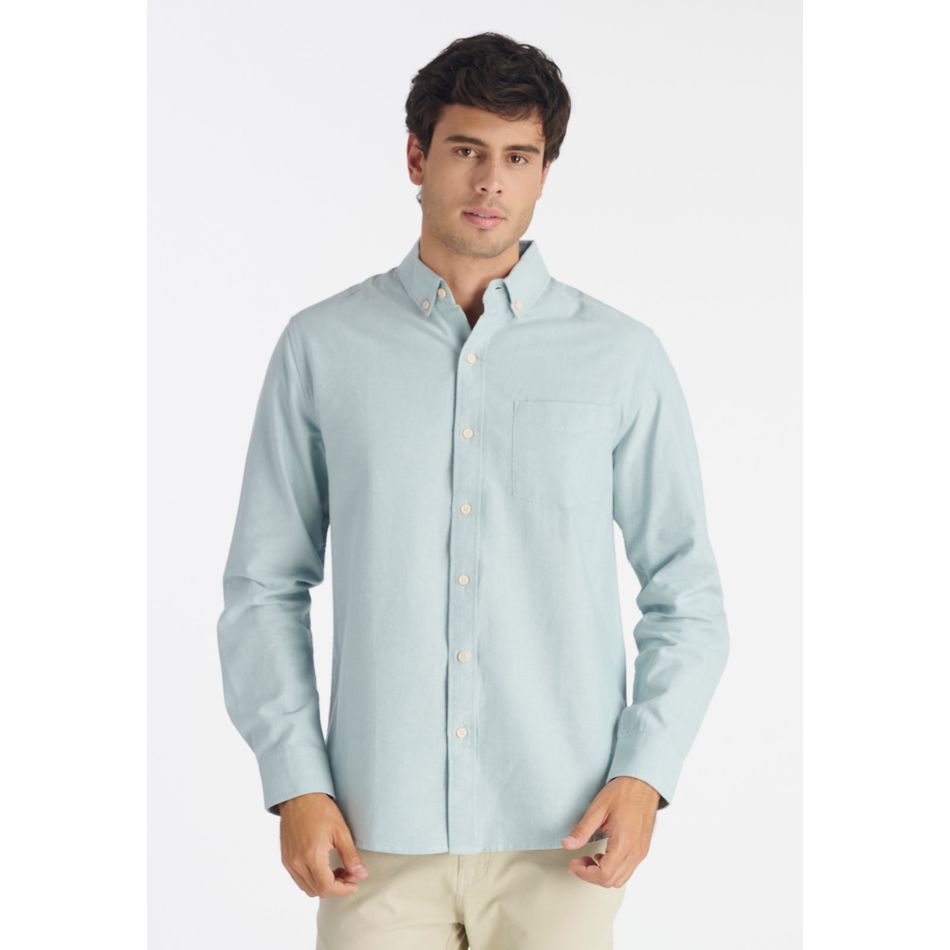 Camisa Oxford Laurel Casual Mint