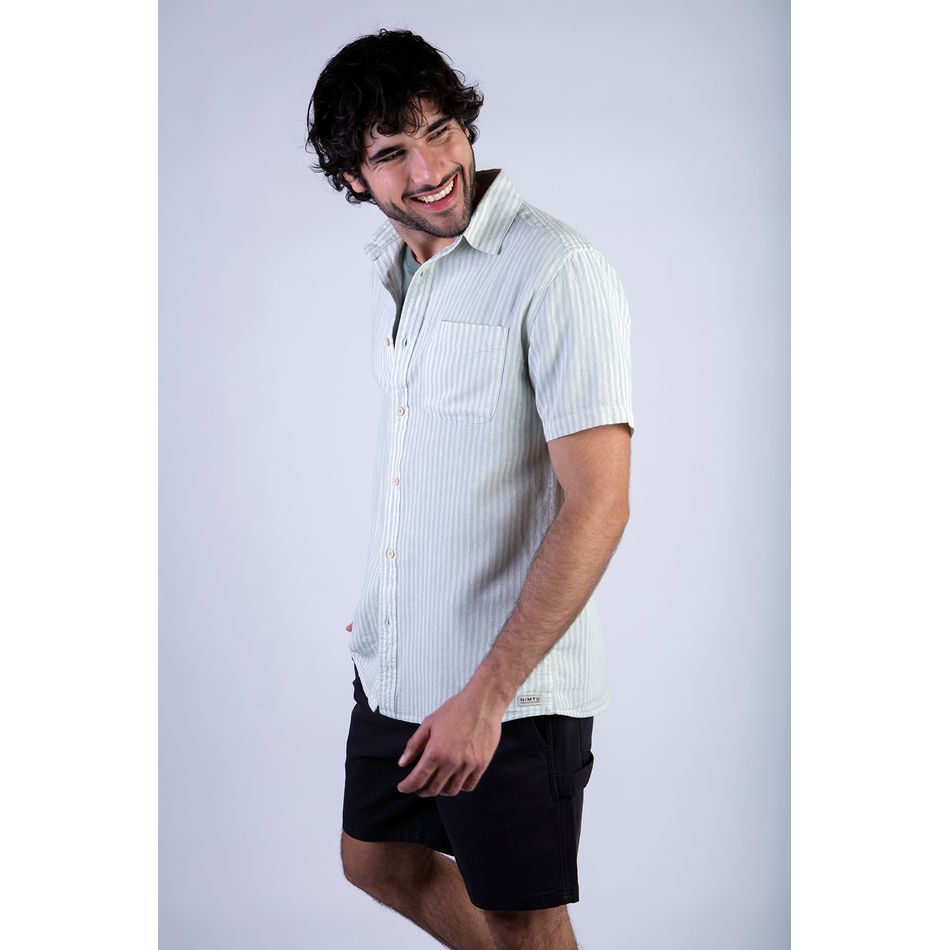 Camisa Maipo Lt Turquoise