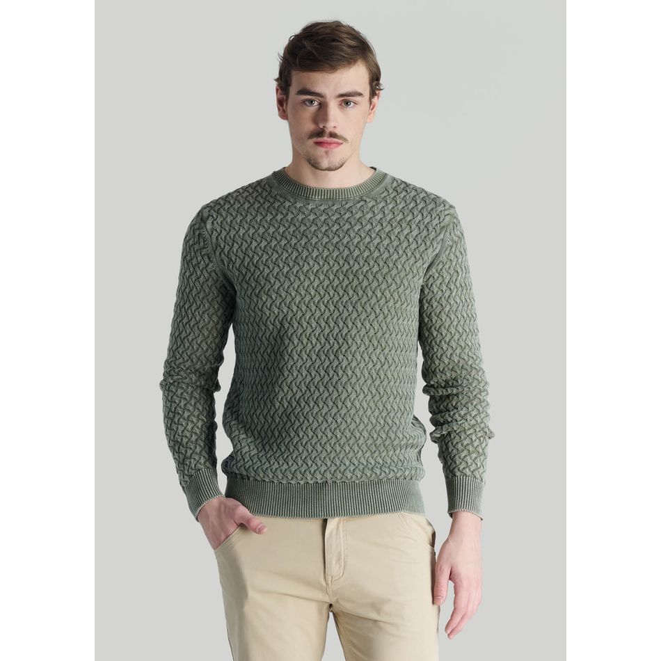 Sweater Queule Outdoor Olive