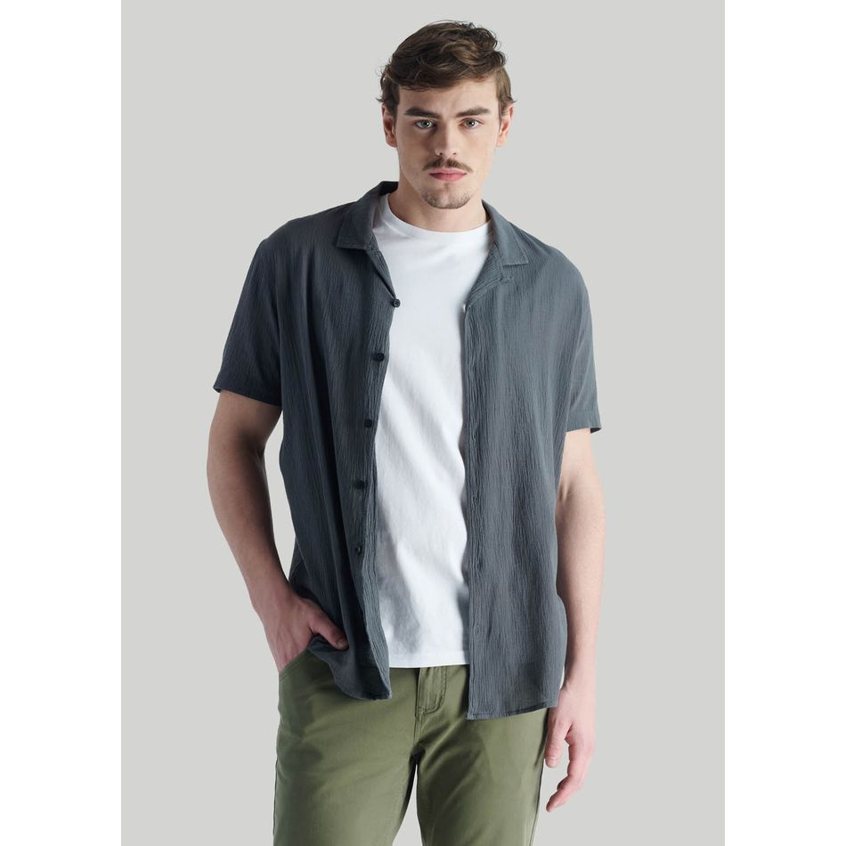 Camisa Chena Nt Charcoal