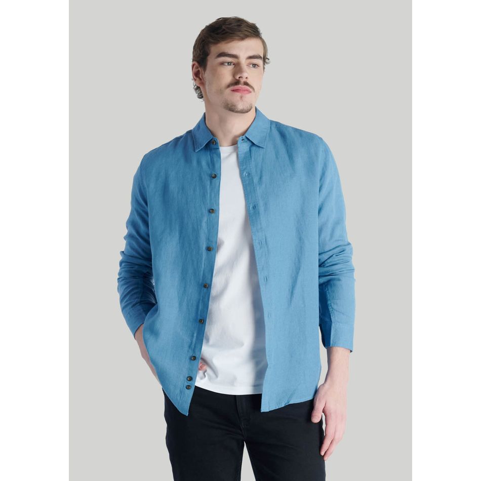 Camisa Tara Outdoor Blue