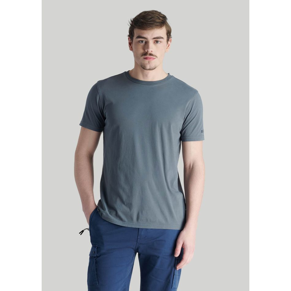 Polera Tres Cruces Casual Steel