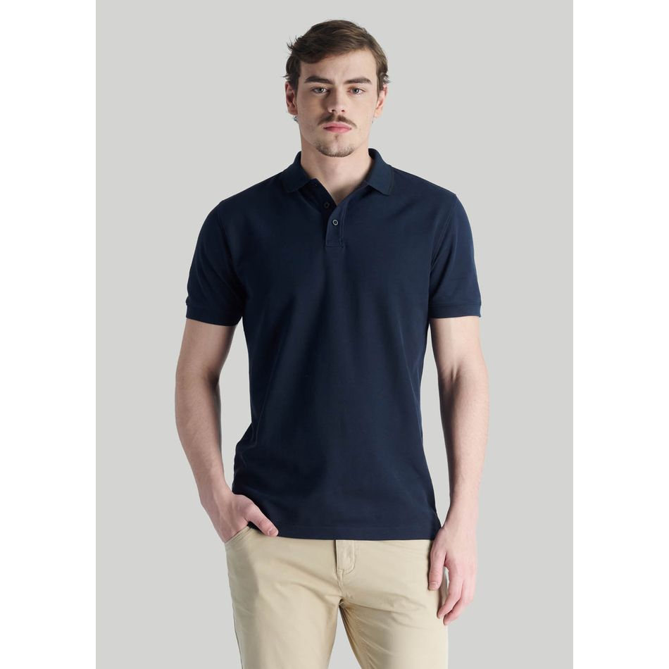 Polera Peumo Casual Navy