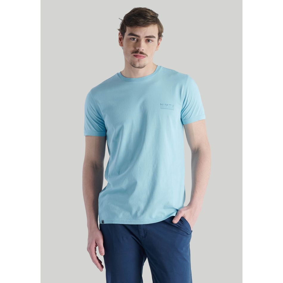 Polera Geo 3 Nt Lt Blue