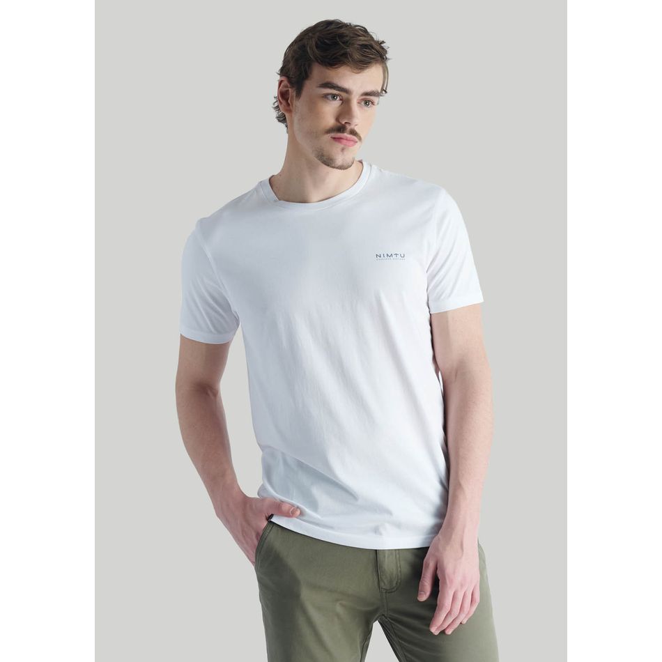 Polera Geo 2 Nt White