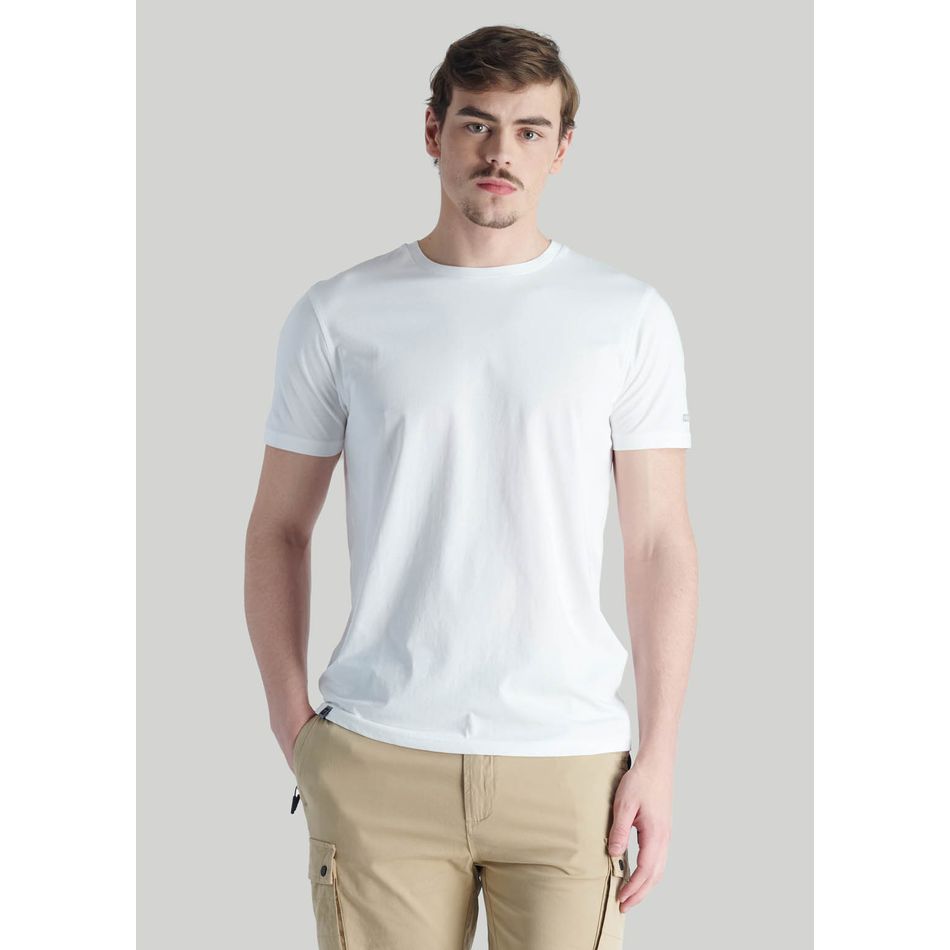 Polera Casual Tres Cruces White