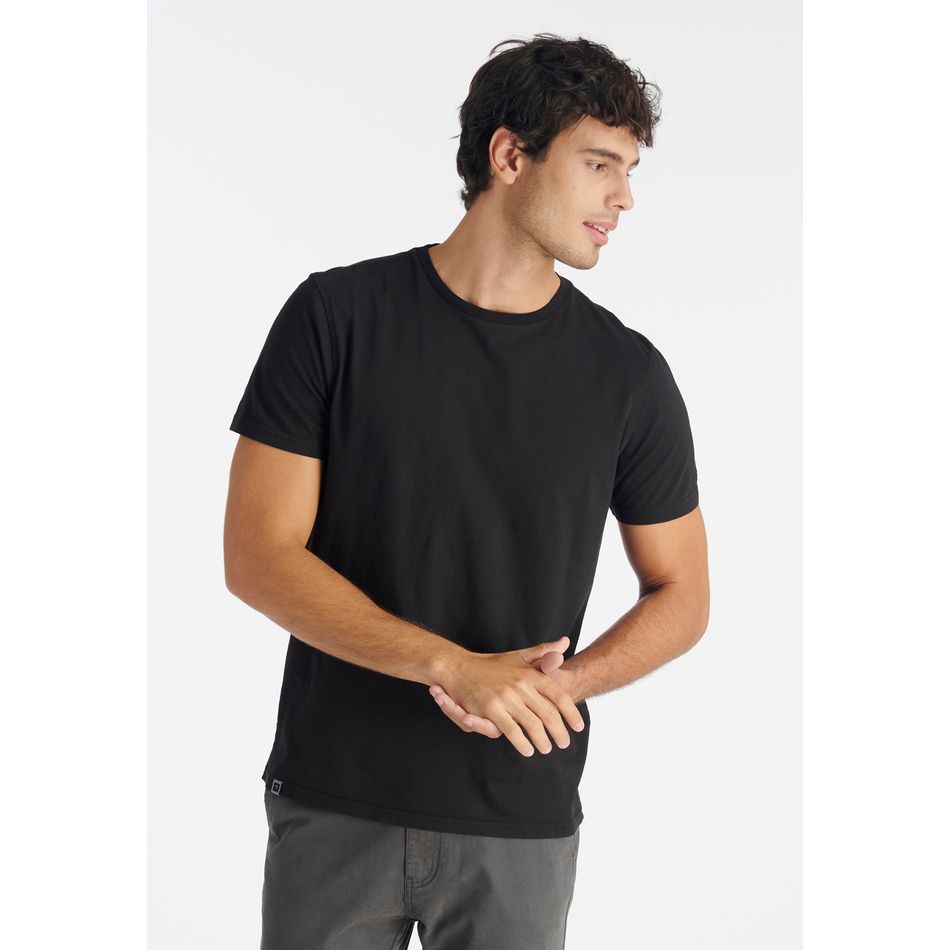 Polera Tres Cruces Casual Black
