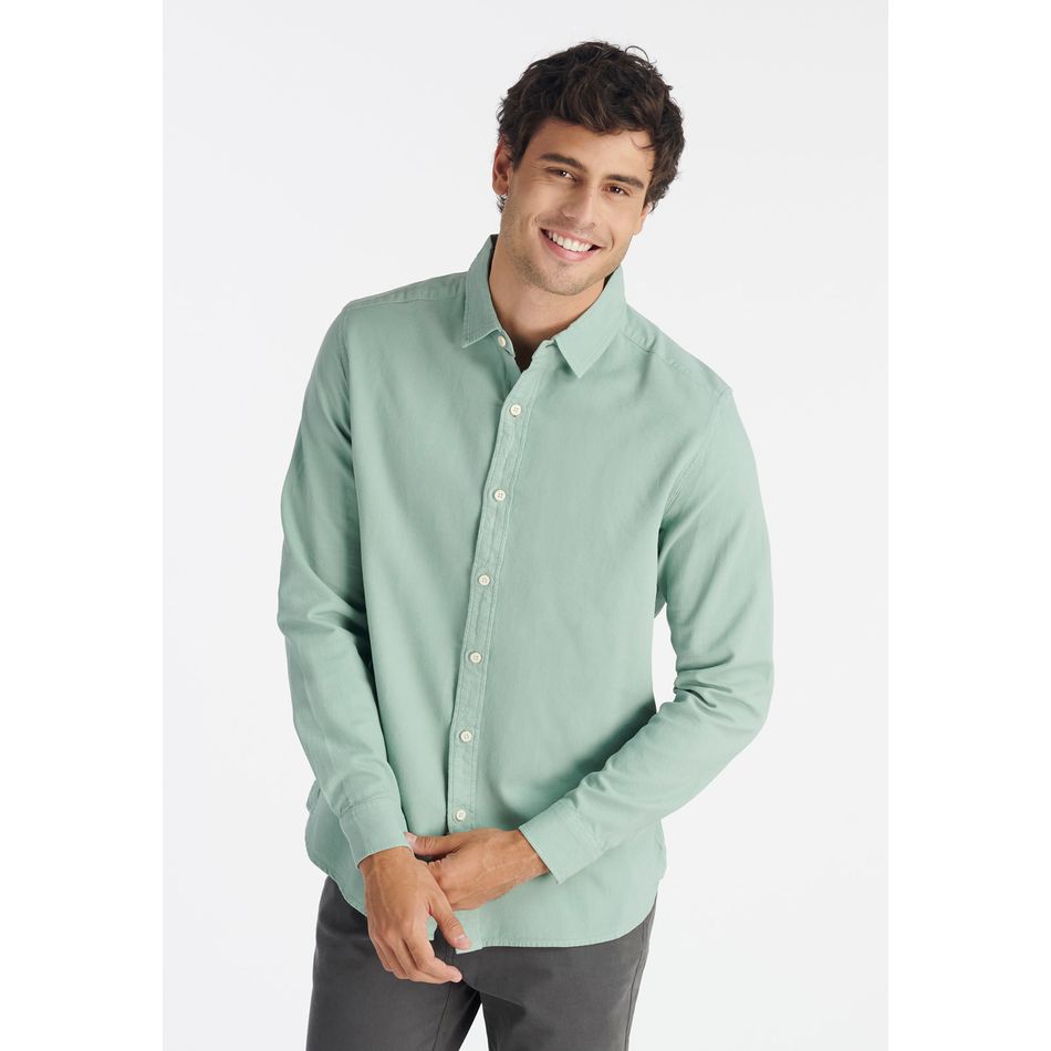 Camisa Bravo Casual Sage
