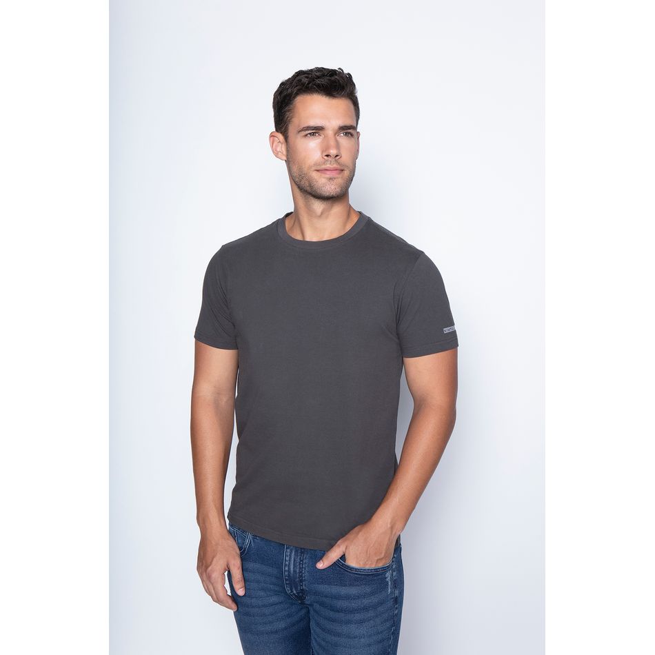 Polera Tres Cruces Charcoal